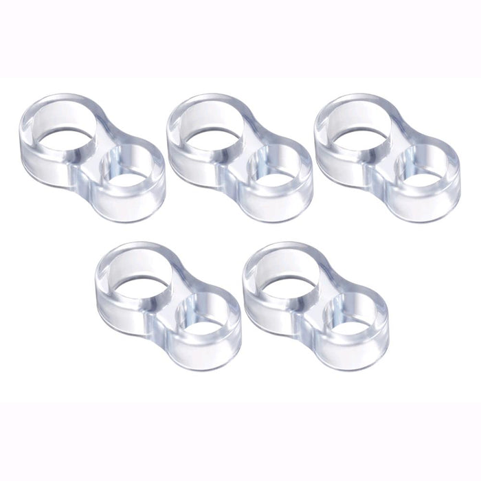 Salvamaniglia in gomma trasparente per Porte Paracolpi per Maniglie 5 Pezzi