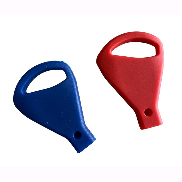 Testa in PVC per Chiave Bloccasterzo Block Shaft Portachiavi