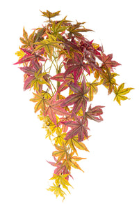 Set 2 Acero Artificiale Pendente Altezza 66 cm Viola