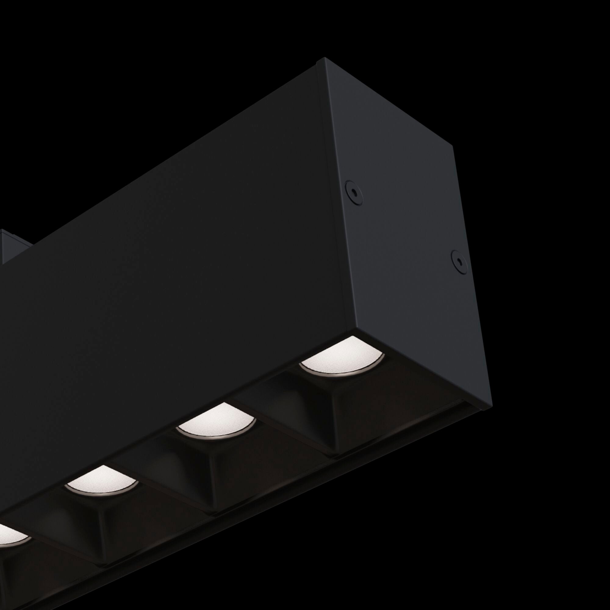 Lampada a LED per Sistema Illuminazione Binario 20W 4000K in Alluminio Points  Nero