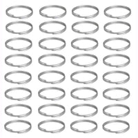 Anelli Portachiavi in acciaio nichelato da 20 mm per chiavi Conf. 200 pz