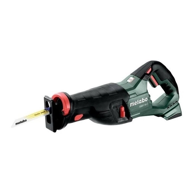 Metabo 601616840 SSEP 18 LT Sega Diritta a Batteria 18V 0 3000 corse min Lama 32 mm colore Nero Verde