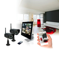 Kit Videosorveglianza wireless digitale 4 Canali Thomson