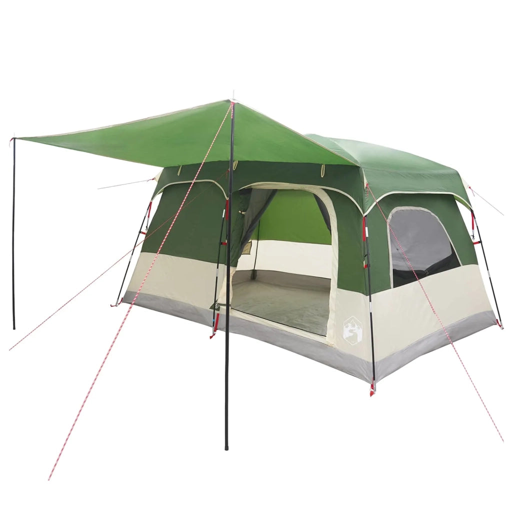Tenda Familiare con tetto Verde 380 x 260 x 190 cm Poliestere 42028493