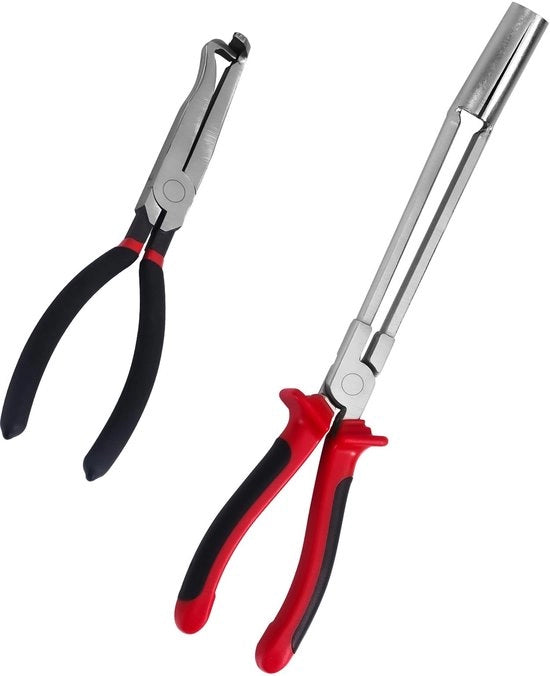 Set di Rimozione Fari - Pliers Professionali - Per Auto e Motocicli - Incluso Strumento Fari - Facile da Utilizzare - Adatto per tutte le Marche