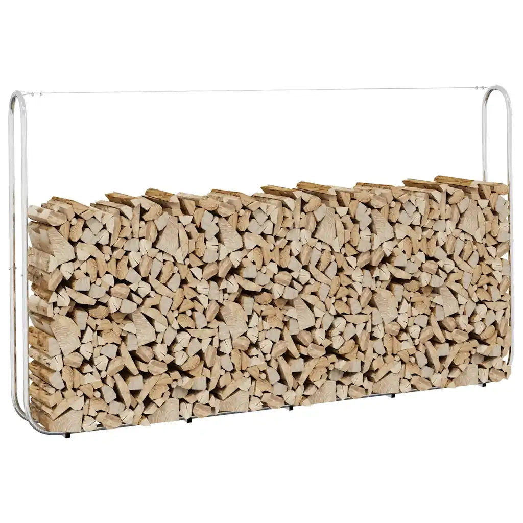 Rastrelliera per Legna 250x25x150 cm in Acciaio Zincato CFW1324334