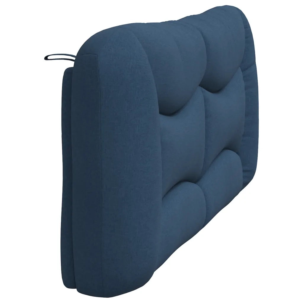 Cuscino Testiera-Cuscino per Testiera Hvar Blu 180 cm in Tessuto