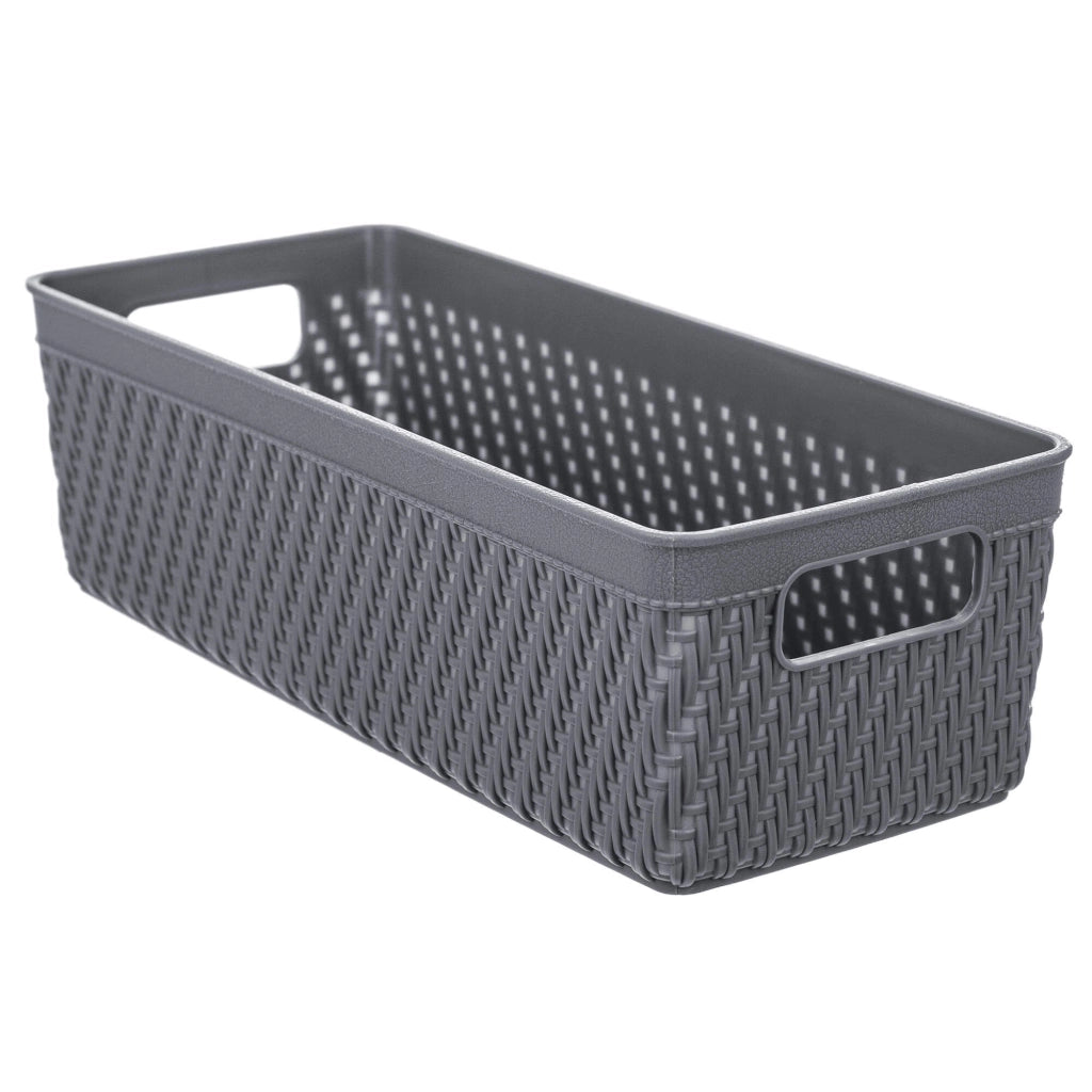Cestino organizer KADAX, contenitore universale per riporre oggetti, 10x24,5 cm
