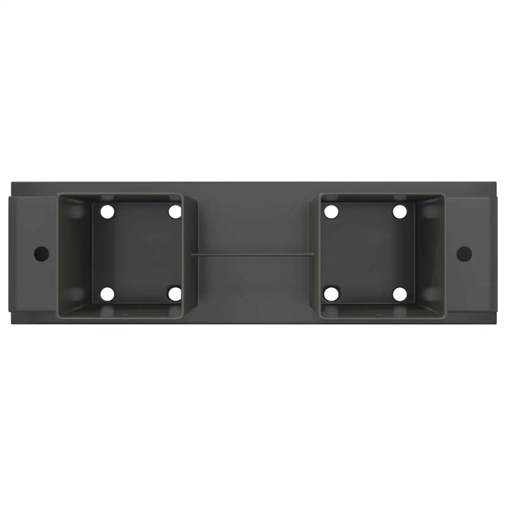 Aiuto per Impilare Legna 12 pcs Antracite 34 x 10 x 15 cm Acciaio 42030119