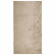 Tappeto del soggiorno | Tappeto a Pelo Corto HUARTE Morbido e Lavabile Sabbia 60x110 cm