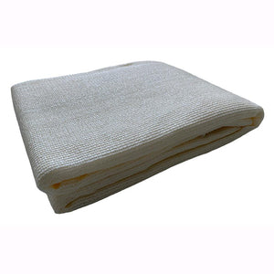 Telo Rete Ombreggiante Privacy per Balconi Ecrù Frangivista 160 gr/mq 90x600 cm