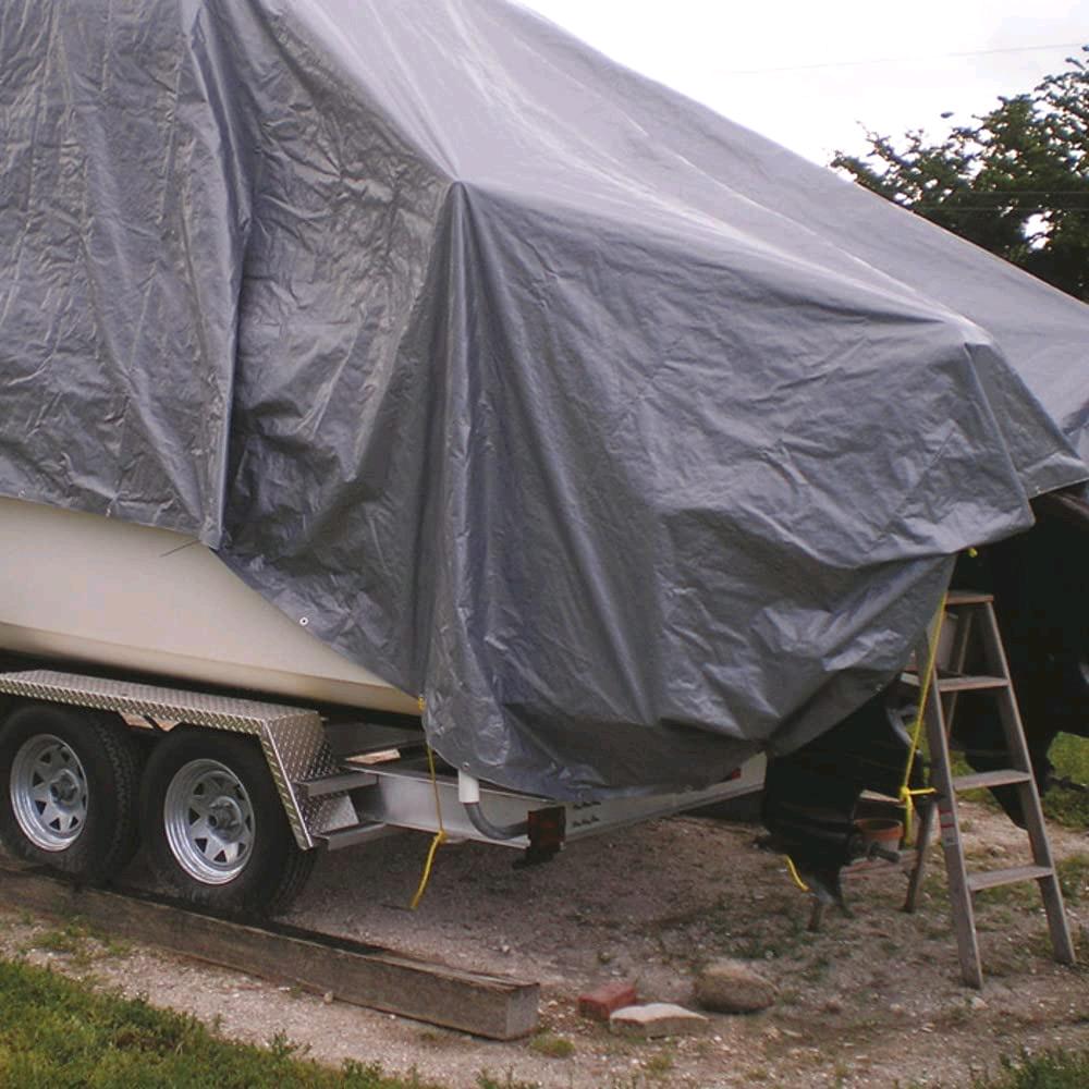 Telo Telone Occhiellato 3x4 mt Antistrappo Impermeabile colore Grigio 180 gr./mq.