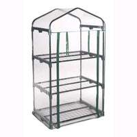 Serra da Giardino 3 Ripiani con copertura in PVC impermeabile 69x49x125H cm