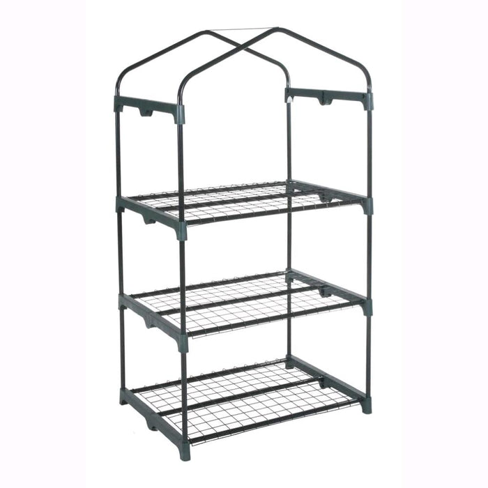 Serra da Giardino 3 Ripiani con copertura in PVC impermeabile 69x49x125H cm