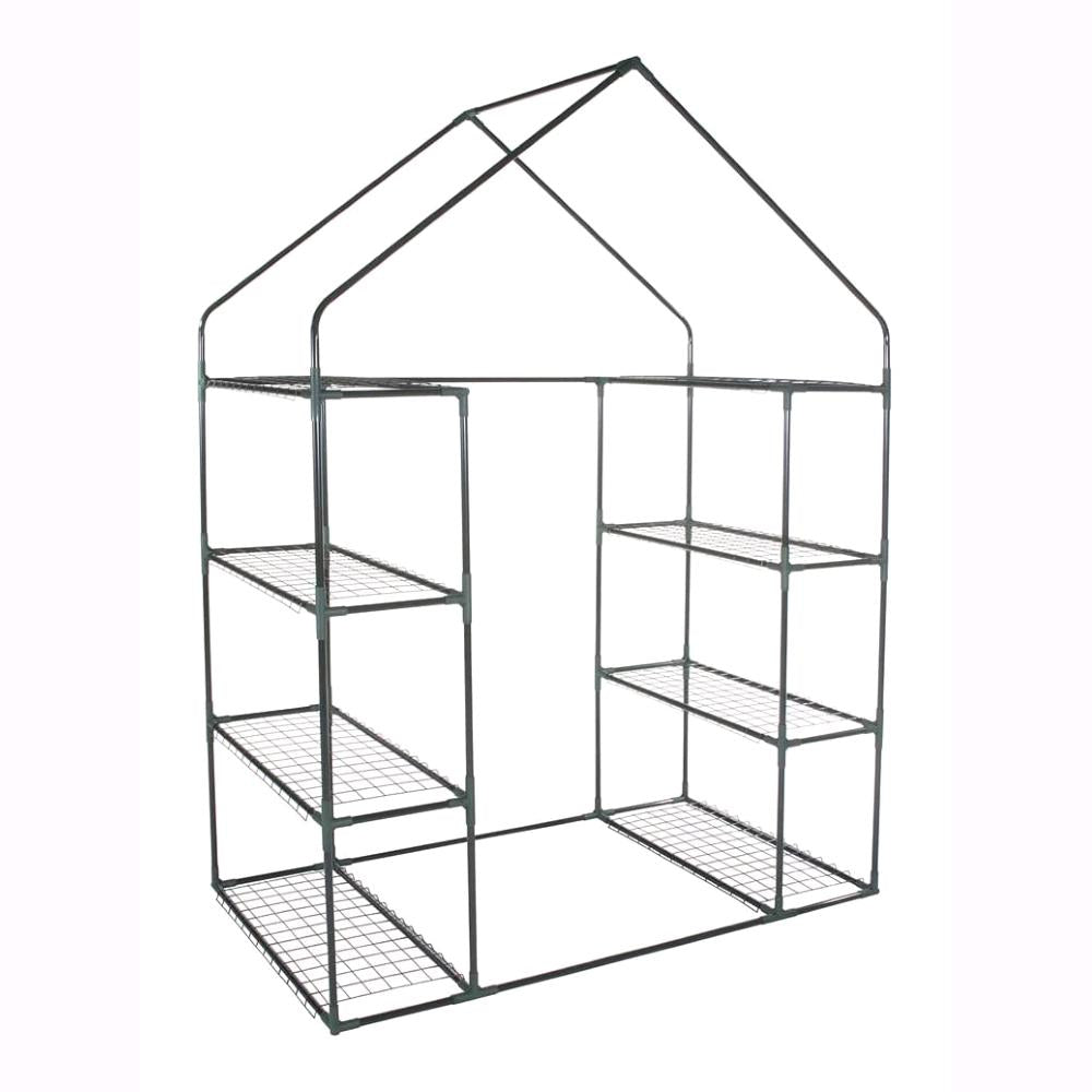 Serra da Giardino 8 Ripiani con copertura in PVC impermeabile 143x73x195H cm