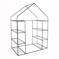 Serra da Giardino 8 Ripiani con copertura in PVC impermeabile 143x73x195H cm