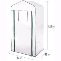 Telo di ricambio in PVC Impermeabile per Serra da Giardino 3 Ripiani