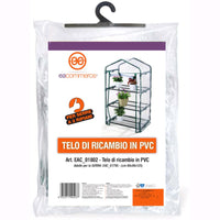 Telo di ricambio in PVC Impermeabile per Serra da Giardino 3 Ripiani