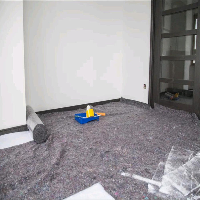 Feltro Protettivo Assorbente Antiscivolo Multiuso per Pavimento 1x10 mt 210 gr/mq