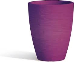 VASO IN RESINA MONACIS ADONE ROUND  H 37 cm. VARI COLORI Colore: Verde