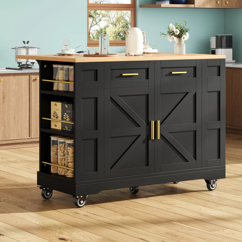 Tavolo da Pranzo Multifunzione con Contenitore ¨C MINIMAL ¨C Effetto Legno Nero