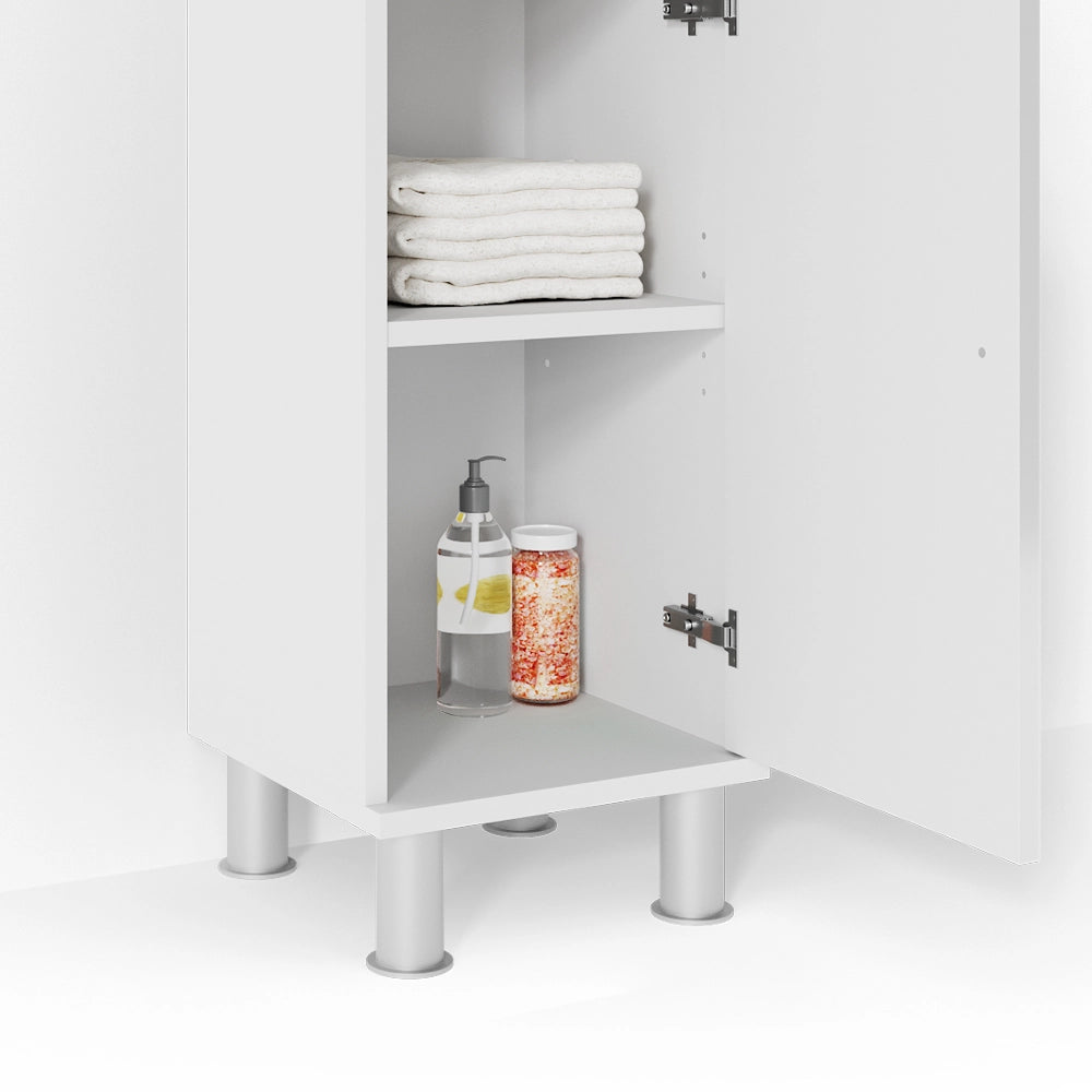 Mobiletto bagno Fynn Bianco lucido 30 x 95 cm Vicco