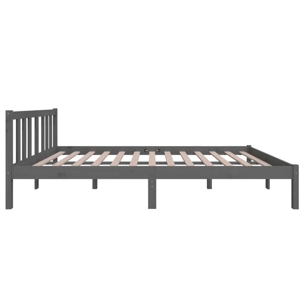 Giroletto Grigio in Legno Massello 120x200 cm 814881