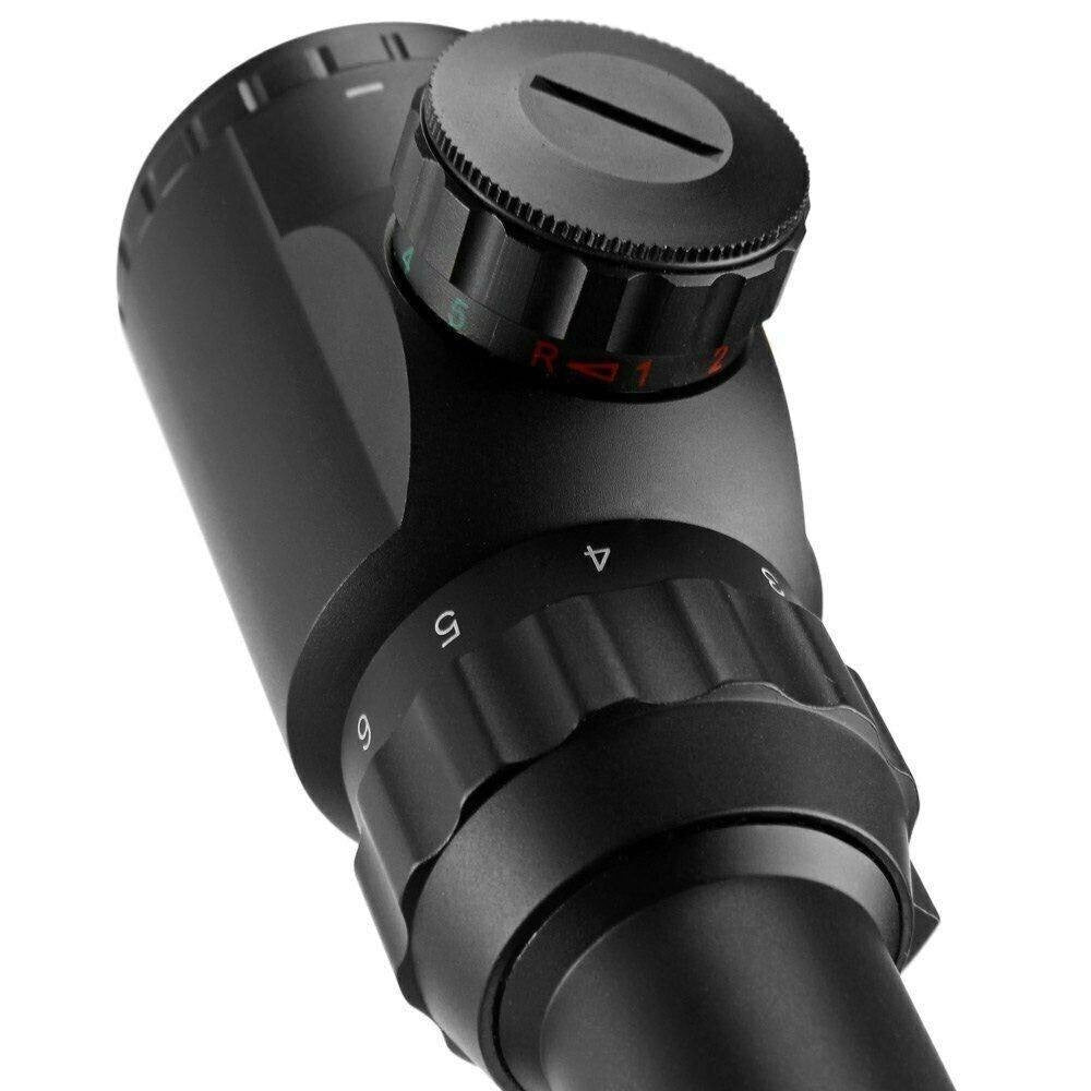 Trade Shop - Mirino Ottico Di Precisione Per Fucile Carabina Con Reticolo Illuminato 3-9x40eg -
