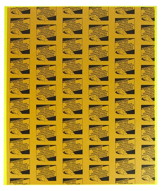 Kit Zanzariera Elettrica da Incasso 60x60 cm 50W Trappen Luna 50 + 10 Cartoncini