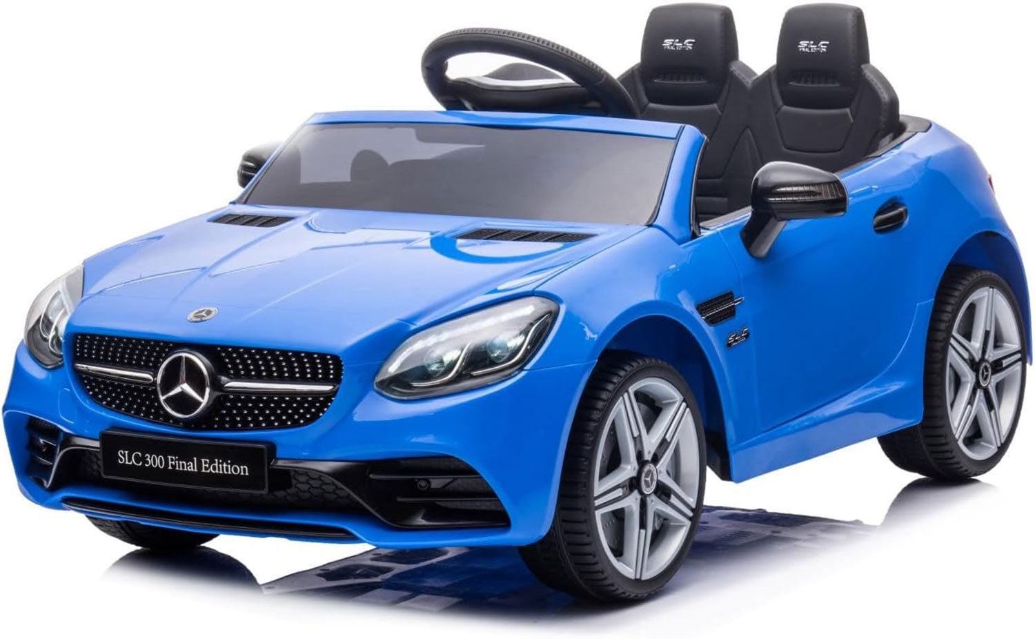 Macchina Elettrica per Bambini Licenza Ufficiale Mercedes SLC 300 "Final Edition" 10,8V 3,1Ah Blu