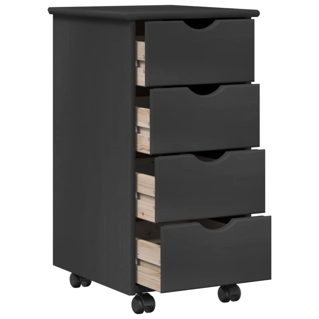Set di Scrivania e Armadietto 2 pz Grigio 3438772