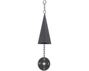 Decorazione Esterna a Tre Angoli - Progettata per la Tuineccellenza - Suono Melodico - Resistente al Tempo - Ventilatore a Sospensione - Illuminazione di Stile per il Giardino