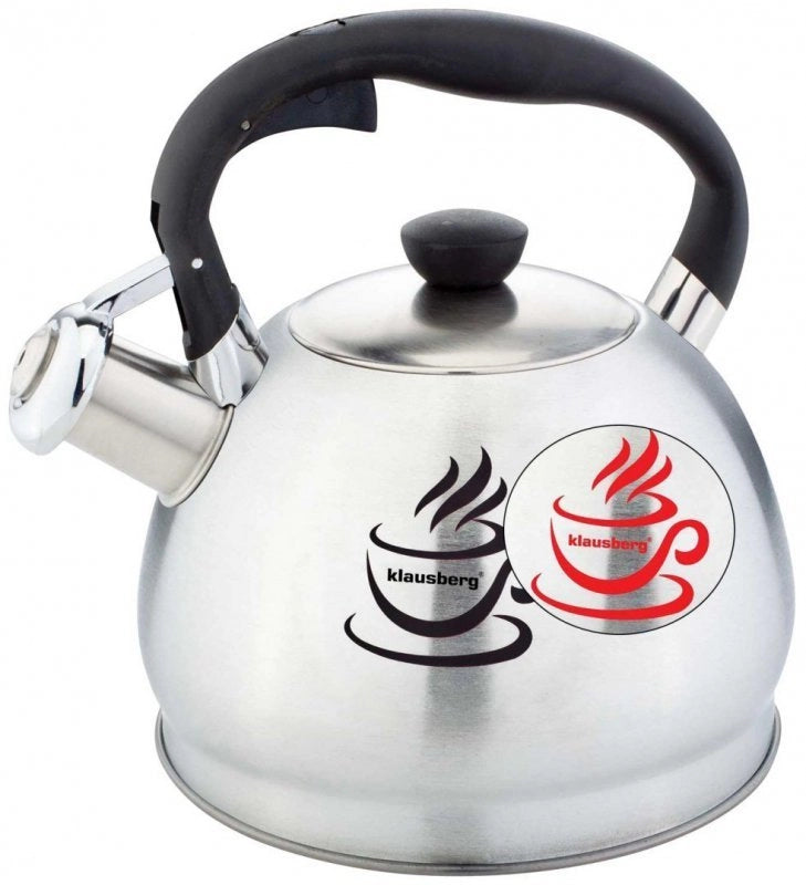 Bollitore Klausberg KB-7044 in acciaio inox da 1,8 l con indicatore termico