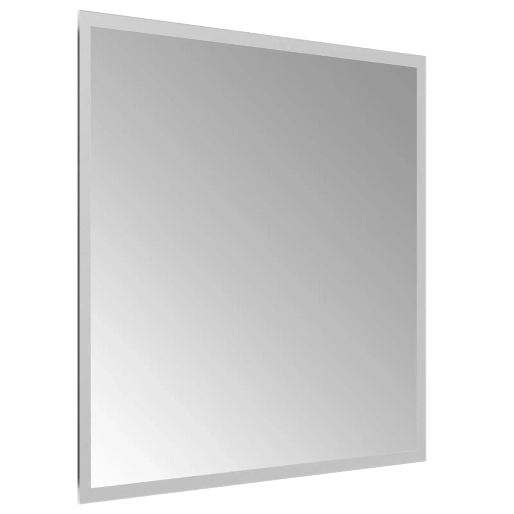 Specchio da bagno LED Trasparente 50 x 50 cm vetro temperato 42045808