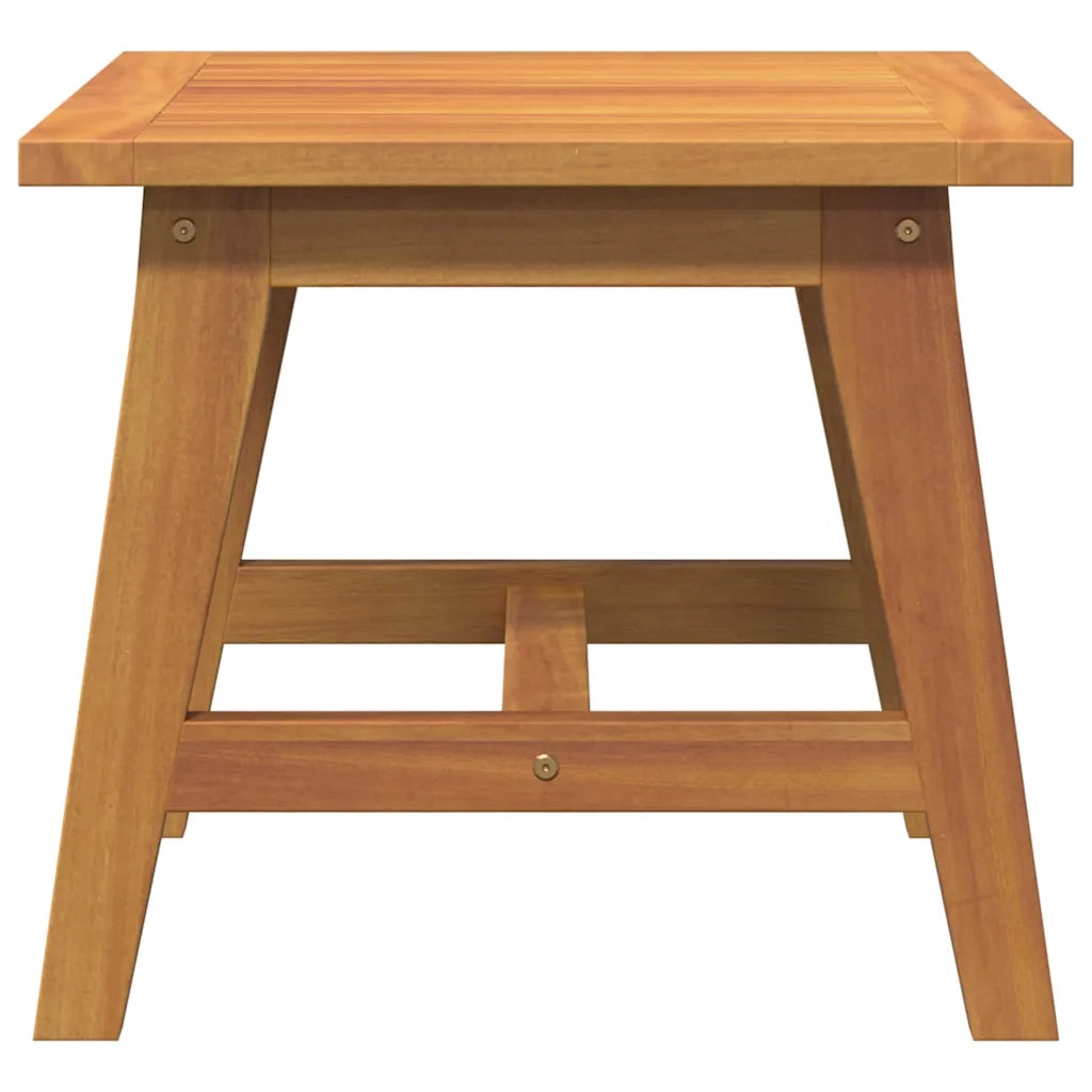Tavolino-Tavolo laterale Olio Naturale 45 x 45 x 40 cm
