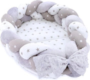 Nido per Bambini Bumper in Cotone 100% Anti-Allergico - Nido per Bambini 75x45 cm