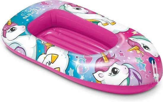 Barchetta gonfiabile - Barchetta unicornio - Misure per bambini - Resistente al calore PVC