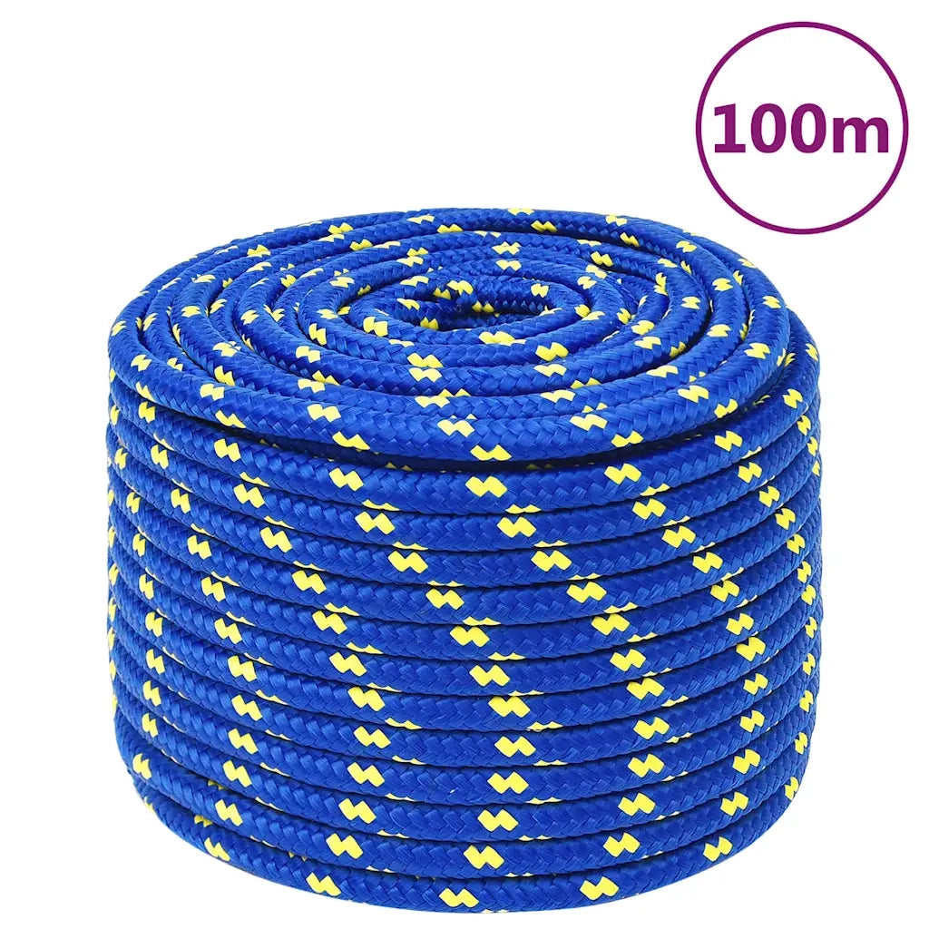 Corda per barca Blu 12 mm 100 m in Polipropilene 152460