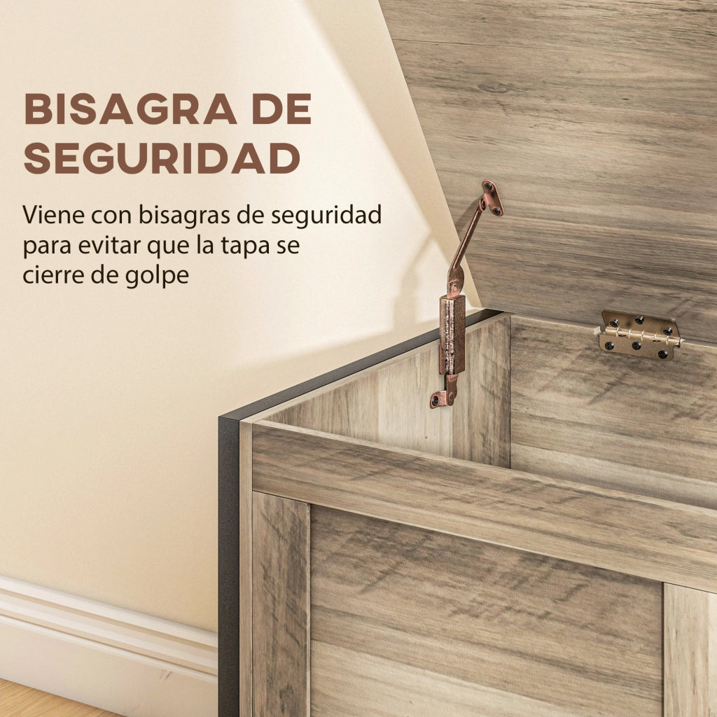 Letto contenitore con cassetti ¨C zephmum ¨C 80x40x50 cm grigio