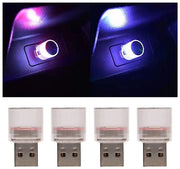Sfeerlicht USB auto - Mini LED illuminazione - Economica e ecocompatibile - Illuminazione interiore colorata - Adatta per...