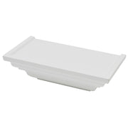 Mensola Barocca In Legno Laccata Bianco 75X250X125 Kimono - Kimono