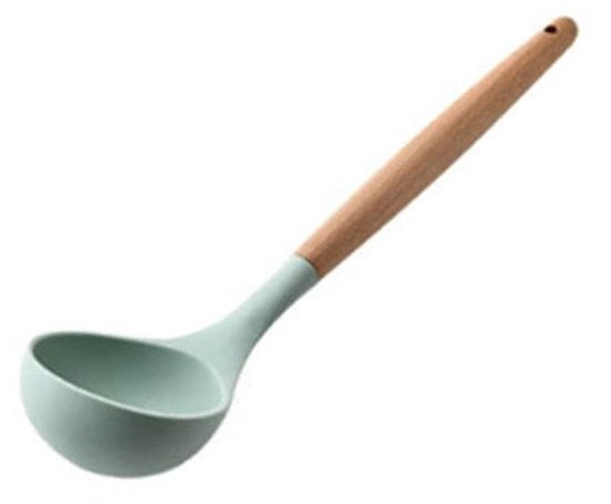 Pulitore di Piatti in Silicone - Resistente al Calore - Comfortevole Impugnatura - Utilizzo Domestico - Facile da Pulire - Cucchiaio da Cucina
