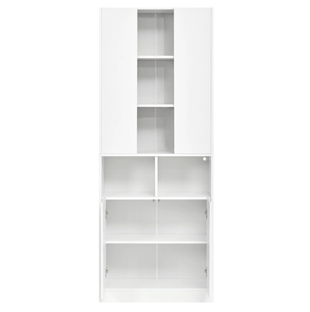 Armadio alto bianco LED con controllo App 70x35x180 cm