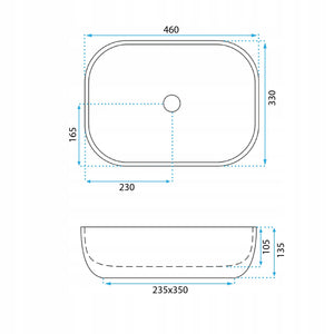 Lavabo Da Appoggio Rea Belinda Ash