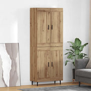 Credenza 2 pcs Rovere artigianale 69,5 x 34 x 180 cm 3415948