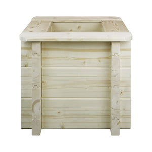 L'aiuola di giardino sopraelevata in legno - 38x38x35 cm - Timbela M610