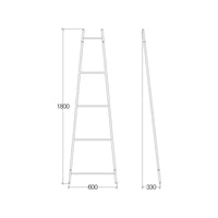 Lineabeta - Scaletta Porta asciugamani Posà bianco L.60cm