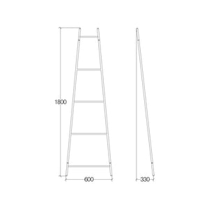 Lineabeta - Scaletta Porta asciugamani Posà bianco L.60cm