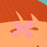 Tappeto Tappetino Mattonella Puzzle Morbido SMILE 60x60x1 cm Per Bambini 4 pz