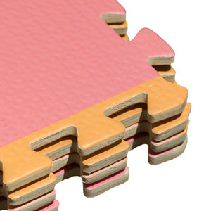 Tappeto Tappetino Mattonella Puzzle Morbido PINGUINO 60x60x1 cm Per Bambini 4 pz